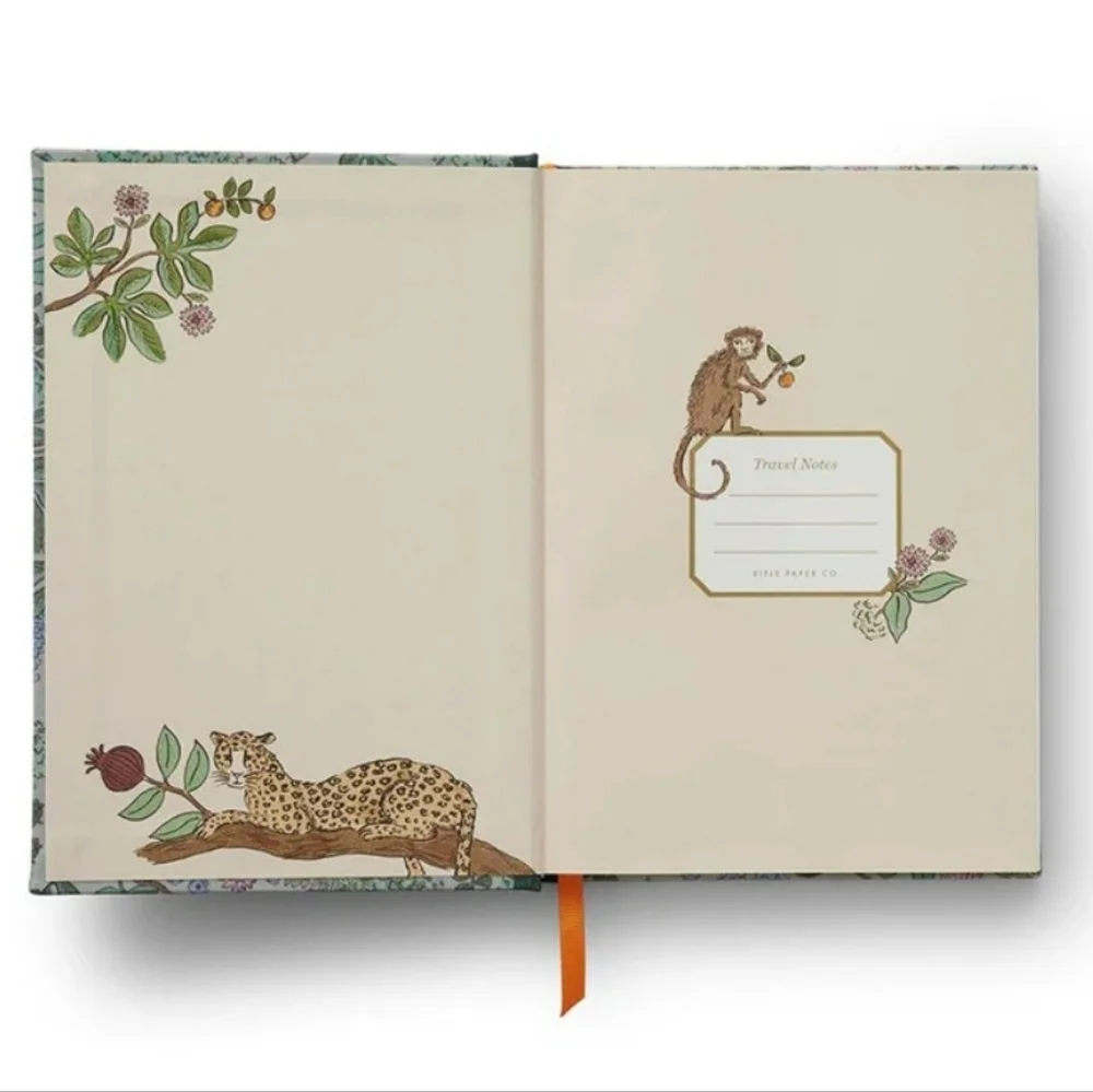 ♥️BUY 5 GET 3 FREE Safari Travel Journal,Retail Price $30.00 USD,Size 8